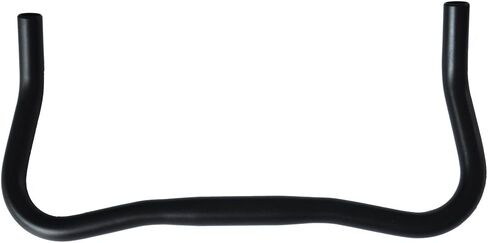 UPANBIKE 25.4 مللي متر 37 سنتيمتر بولهورن الناهض بار ل دراجة بسرعة ثابتة دراجة سبيكة المقود الأسود in Saudi Arabia
