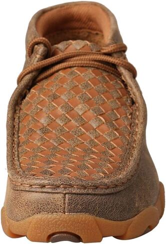 Twisted X Kids Chukka Driving Moc, Bomber & Tan, 3.5 M in Saudi Arabia