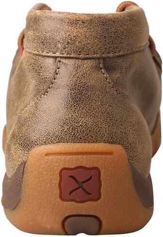 Twisted X Kids Chukka Driving Moc, Bomber & Tan, 3.5 M in Saudi Arabia