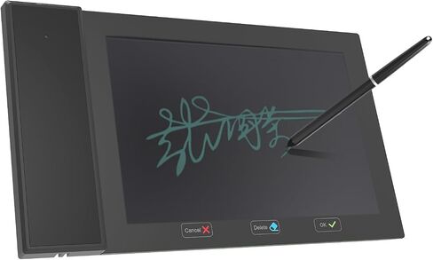 Visualible Signature Pad E-Signature on Word, Excel, PowerPoint and PDF with Timestamp 6x4 Inch Writing Area with Battery-Free Stylus Pen Suitable for Windows in Saudi Arabia