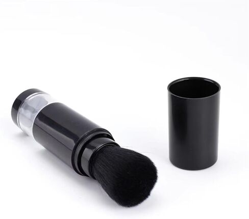 Embossing Powder Brush Retractable Applicator Tool with Cap Craft Painting Glitters Powder Brush Soft Bristles Handle Tool for DIY Scrapbooking Paper Cards Making DIY Craft Projects Supplies in Saudi Arabia