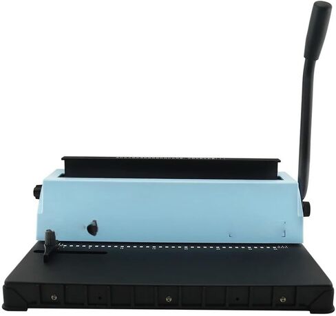for Double Coil Album Calendar Calendar 34 Hole Iron Ring Office Binding Machine File Menu Punching Machine Square Hole TD-130 in Saudi Arabia