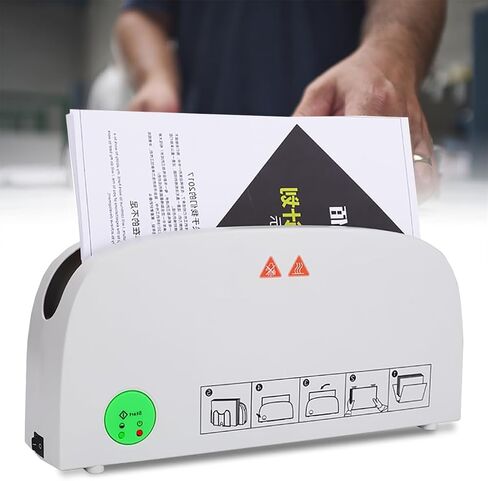 Hot Melt Binding Machine, A4 Thermal Binding Kit with 33mm Max Binding Thickness, Fast 1-Minute Binding for Photo Albums, Documents and Reports in Saudi Arabia
