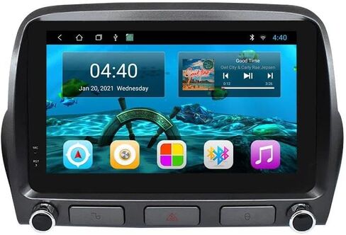 ستيريو سيارة Android 14 لسيارة شيفروليه كامارو 2010-2016 9 بوصة شاشة IPS وراديو ملاحة GPS مع Carplay Android Auto Bluetooth SWC DSP RDS 4G WiFi(8+128GB) in Kuwait