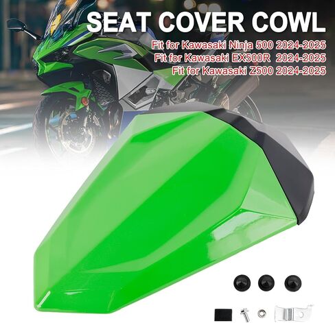 Artudatech Tail Rear Seat Fairing Cowl for Kawasaki Ninja 500 2024-2025 for Kawasaki EX500R 2024-2025 for Kawasaki Z500 2024-2025 Green in Kuwait