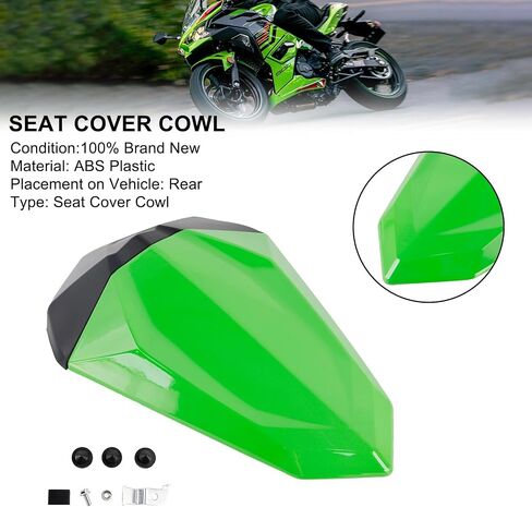 Artudatech Tail Rear Seat Fairing Cowl for Kawasaki Ninja 500 2024-2025 for Kawasaki EX500R 2024-2025 for Kawasaki Z500 2024-2025 Green in Kuwait