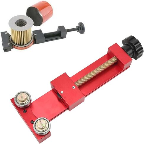 Oil Filter Cutter 66490 – Zinc Alloy Tool for 1‑3 4in to 5‑3 4in Filters, Replaces OE 66490, Red (Red) in Saudi Arabia
