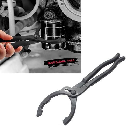 12 Inch Tool for Adjustable Oil Filter Cells Removal Funnel Fliter Spanner Channel Adjustable Oil Pliers in Saudi Arabia