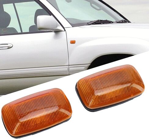 Fydun LED Side Marker Lights Cover Amber ABS Material for Various of Vehicles in Saudi Arabia