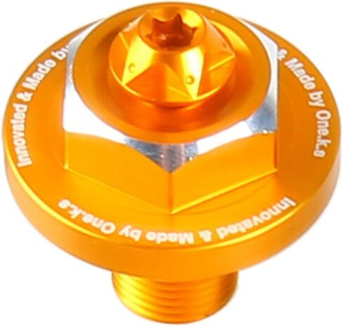 ONE.K.S دراجة نارية CNC الألومنيوم الجبهة شوكة العلوي العلوي الثلاثي المشبك غطاء برغي الجوز لياماها MT-03 R3 R25 2019-2023 (فضي + برغي أزرق) in Kuwait