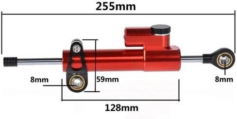 Motorcycle Steering Damper for Y&AMAHA YZF R1 R3 R6 R25 MT03 MT25 2005-2016 2006 2007 2008 2014 2015 Motorcycle Damper Steering Stabilize Safety Control(Green Black) in Saudi Arabia