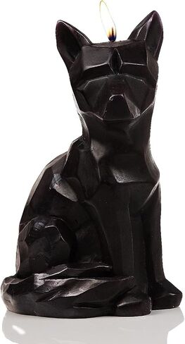 شمعة الهيكل العظمي للقطط من جوت، قوطية مخيفة، ارتفاع 20.32 سم - كشف عن الهيكل العظمي عند الاحتراق - ديكورات منزلية لمحبي الحيوانات، هدايا القطط، هدية لمحبي القطط تحترق لمدة تصل إلى 5.5 ساعات! هدايا قوطية مخيفة له in Saudi Arabia