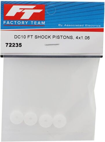Team Associated DC10 FT Shock Pistons, 4x1.0, ASC72235 in Saudi Arabia
