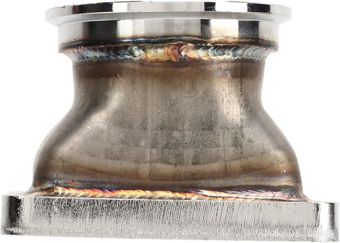 25in. V Band Flange Adapter, Stainless Steel Flange, T4 V Band Adapter, Rustproof Lasting V Band to T4 Flange for All Cars and Trucks in Saudi Arabia
