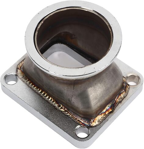 25in. V Band Flange Adapter, Stainless Steel Flange, T4 V Band Adapter, Rustproof Lasting V Band to T4 Flange for All Cars and Trucks in Saudi Arabia