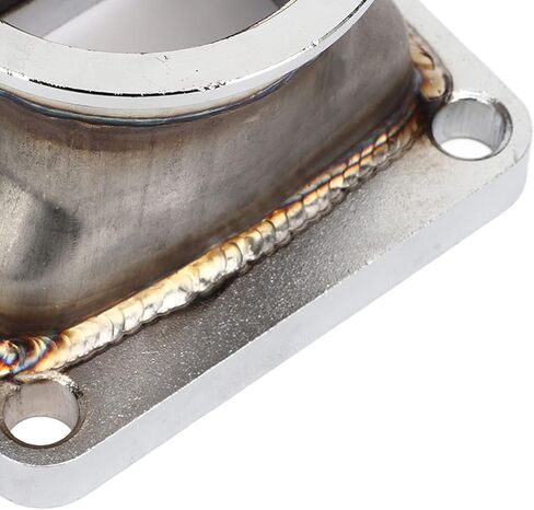 25in. V Band Flange Adapter, Stainless Steel Flange, T4 V Band Adapter, Rustproof Lasting V Band to T4 Flange for All Cars and Trucks in Saudi Arabia