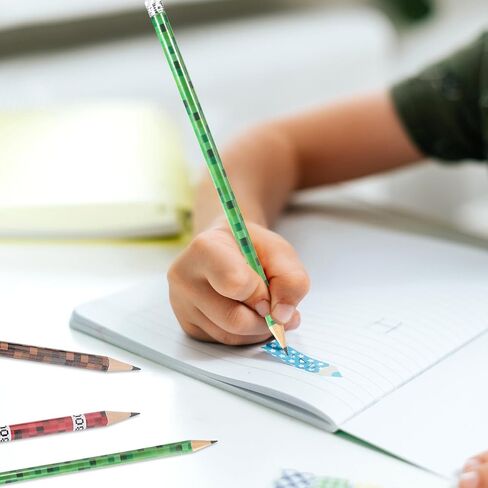 18pcs Pixel Pencils, Pixel-Themed Party Favors Wooden Pencils with Erasers for Classroom Supplies Birthday Goodie Bags Student School Prizes in Saudi Arabia