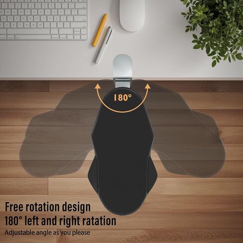 Ergonomic Arm/Elbow Rest for Desk - Foldable Rotatable Elbow Support for Computer Desk, Office & Gaming Comfort (Foldable Rotating) in Saudi Arabia