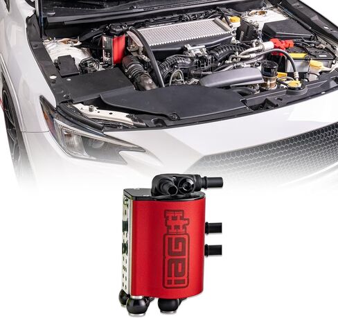 IAG Performance Air/Oil Siperator (AOS) لـ Subaru WRX 2022+ FA 2.4 محرك (أسود) in Kuwait