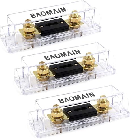 Baomain ANL-50A Electrical Protection ANL Fuse 50 Amp with Fuse Holder 1 Pack in Kuwait