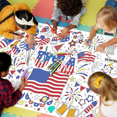 Gatherfun Merry Christmas Decorations - Versatile 31.5 x 72 Inches Activity Poster, Christmas Party Coloring Banner/Santa & Snowman Table Cover for School Parties and Special Events in Saudi Arabia