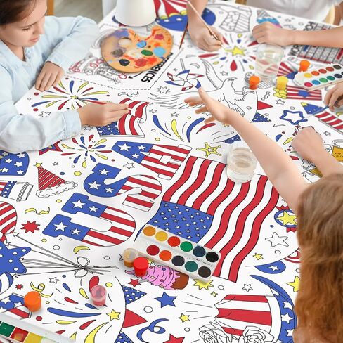Gatherfun Merry Christmas Decorations - Versatile 31.5 x 72 Inches Activity Poster, Christmas Party Coloring Banner/Santa & Snowman Table Cover for School Parties and Special Events in Saudi Arabia