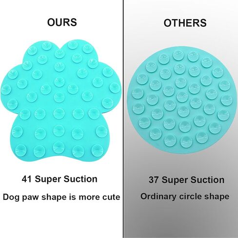 وسادة لعق الكلاب من ميسيسي، جهاز تشتيت انتباه الكلاب، بساط الأكل البطيء للكلاب مع شفط فائق للكلاب لعق زبدة الفول السوداني، واستحمام الحيوانات الأليفة، والعناية وتدريب الكلاب in Kuwait