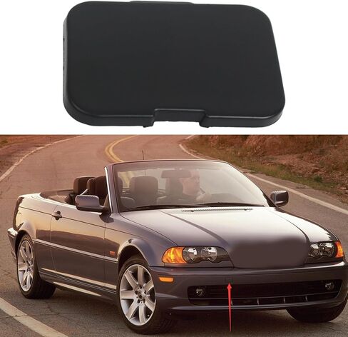 Accuracy Fit Tow Hook Cover Suitable for 99 05 E46 Coupe Construction for Front Bumper in Kuwait