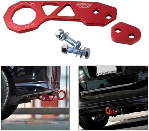 سبائك الألومنيوم سيارة المصد الخلفي سحب حزام مع سحب هوك لاستعادة حالات الطوارئ المتحمسين في الهواء الطلق مهنة سائق in Kuwait