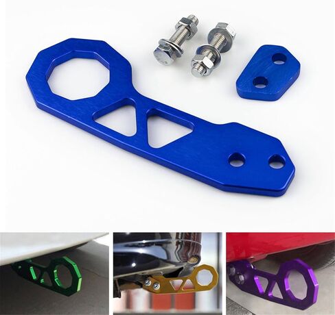 سبائك الألومنيوم سيارة المصد الخلفي سحب حزام مع سحب هوك لاستعادة حالات الطوارئ المتحمسين في الهواء الطلق مهنة سائق in Kuwait