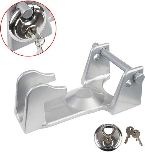 Hitch Lock,Upgrades Gooseneck Trailer Coupler Lock Heavy Duty Security Door Lock for Trailer & Livestock Haulers in Saudi Arabia