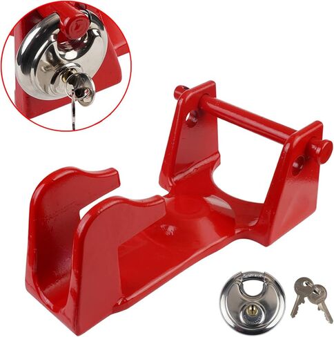 Hitch Lock,Upgrades Gooseneck Trailer Coupler Lock Heavy Duty Security Door Lock for Trailer & Livestock Haulers in Saudi Arabia