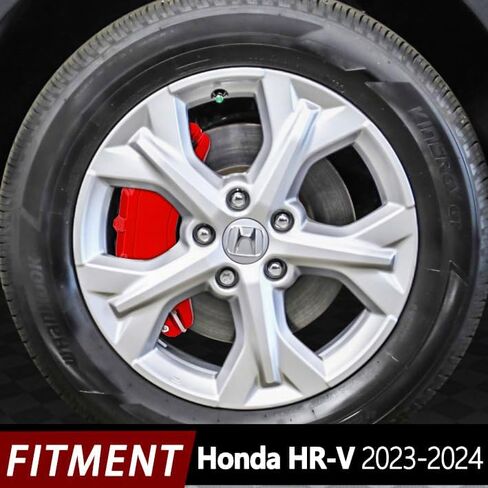 AOOA Caliper Covers Red Aluminum Brake Caliper Covers Fit for Honda HR-V 2023-2025（front and rear） in Saudi Arabia