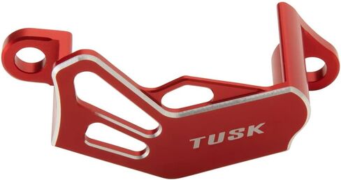 Tusk Billet Rear Caliper Guard Red Compatible with Honda CRF250R 2004-2026/CRF450R 2002-2026/CRF450RL 2021-2026/CRF450X 2005-2009, 2012-2017, 2019-2026 in Saudi Arabia