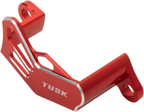 Tusk Billet Rear Caliper Guard Red Compatible with Honda CRF250R 2004-2026/CRF450R 2002-2026/CRF450RL 2021-2026/CRF450X 2005-2009, 2012-2017, 2019-2026 in Saudi Arabia