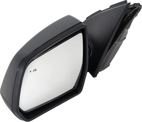 Kool Vue Driver Side Power Heated Mirror for GMC Acadia 2017-2019 With Blind Spot Monitor Paintable in Saudi Arabia