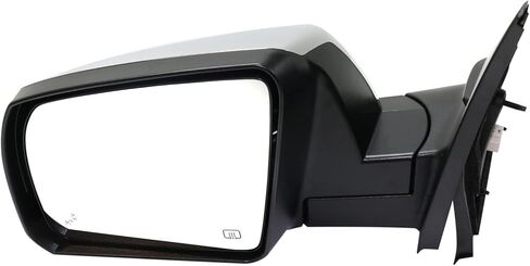 مرآة نقطة عمياء ساخنة جانبية للسائق من Garage-Pro لسيارة Toyota Tundra 2014-2021، ملحقات خارجية للسيارات، كروم in Saudi Arabia