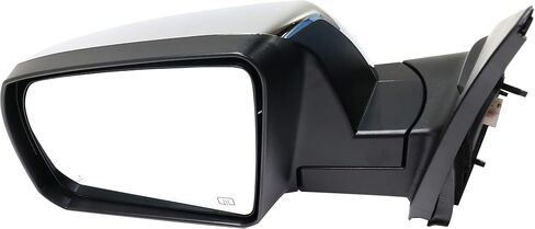 مرآة نقطة عمياء ساخنة جانبية للسائق من Garage-Pro لسيارة Toyota Tundra 2014-2021، ملحقات خارجية للسيارات، كروم in Saudi Arabia