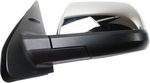 مرآة نقطة عمياء ساخنة جانبية للسائق من Garage-Pro لسيارة Toyota Tundra 2014-2021، ملحقات خارجية للسيارات، كروم in Saudi Arabia