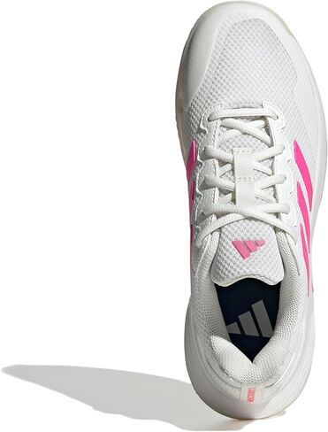 adidas Women's Game Court 2 Sneaker, Light Aqua/Off White/Bright Red, 6 in Saudi Arabia