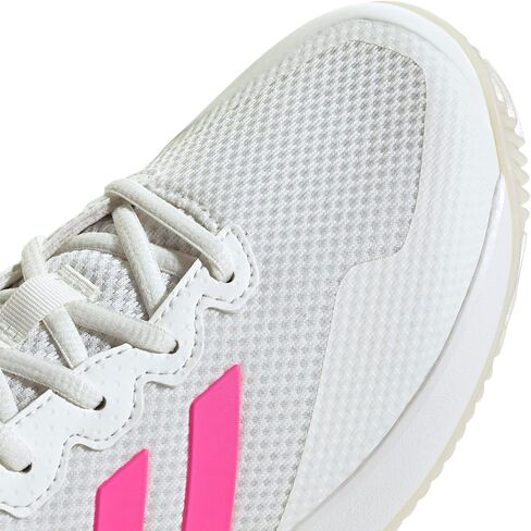 adidas Women's Game Court 2 Sneaker, Light Aqua/Off White/Bright Red, 6 in Saudi Arabia