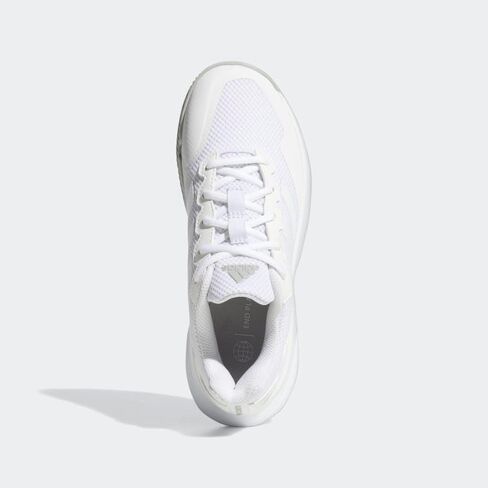 adidas Women's Game Court 2 Sneaker, Light Aqua/Off White/Bright Red, 6 in Kuwait