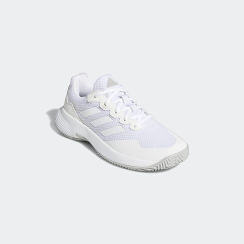 adidas Women's Game Court 2 Sneaker, Light Aqua/Off White/Bright Red, 6 in Kuwait