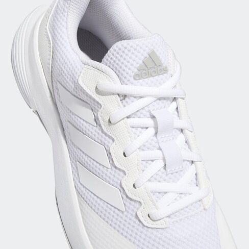 adidas Women's Game Court 2 Sneaker, Light Aqua/Off White/Bright Red, 6 in Kuwait