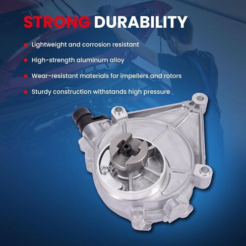 MOCA Brake Vacuum Pump Compatible with 14-16 for BMW 228i F22 Coupe l4 2.0L & for BMW 428i F32 Coupe l4 2.0L Turbo & for 428i xDrive F32 Coupe l4 2.0L Turbo & for F33 Convertible l4 2.0L in Saudi Arabia