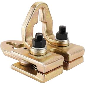 KINSANINC Heavy Duty 5 Ton Car Pulling Hook Right Angle 2 Way Auto Body Pull Clamp for Car Body Repair Tool Kit