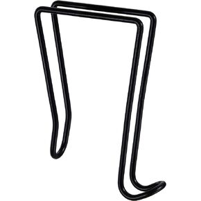 Officemate® Wire Cubicle Hook, 1 Sided, Black