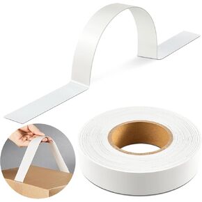 Frienda 50 قطعة من مقبض الحمل اللاصق من البلاستيك والإسفنج ذاتي الالتصاق، حزام حمل عالي التحمل، مقابض للصناديق والحقائب، مقبض تعبئة للحمل المتحرك، حمل حمل بوزن 30 رطلاً in Kuwait