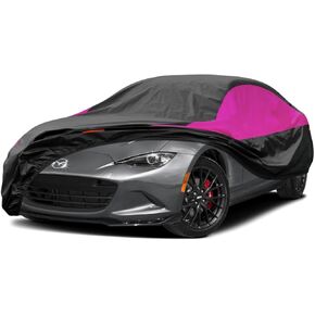 SUV Car Cover Waterproof All Weather, Universal Fit Audi Q3, BMW X1/X2, Ford Bronco Sport, Subaru CrossTrek, Kia Sportage, Nissan Kicks, Honda HR-V, Jeep Renegade, Mercedes-Benz GLK etc.