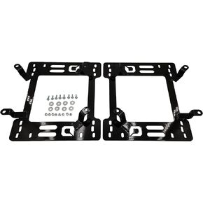 Foget L & R Heavy Duty 5mm Racing Seat Bracket Adapter Compatible with 1978-1998 MUSTANG …
